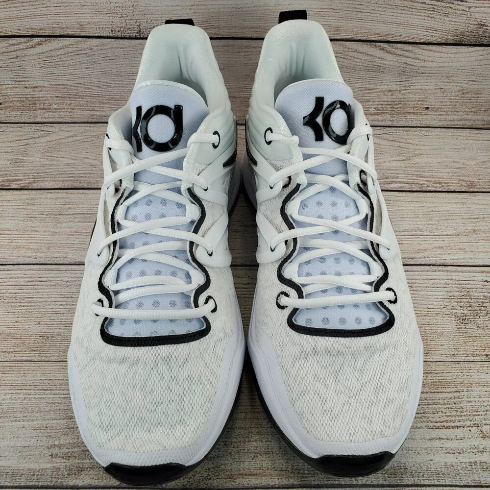Nike KD-15 TB Promo Basketball Shoes White Black Mens Size 14 DX6648-100… - Picture 6 of 8